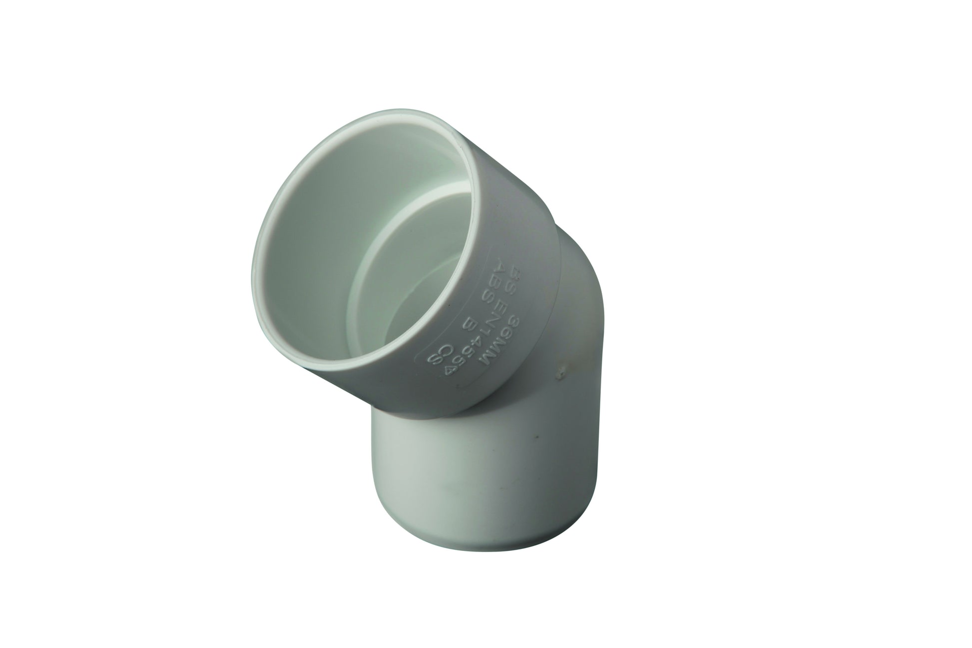 OSMASOIL SPIGOT BEND 45deg x 32mm 4Z263W WHITE