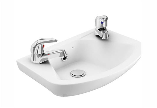 LECICO ASWH14BA ATLAS PRO 2TH CLOAKROOM BASIN 360 x 285mm