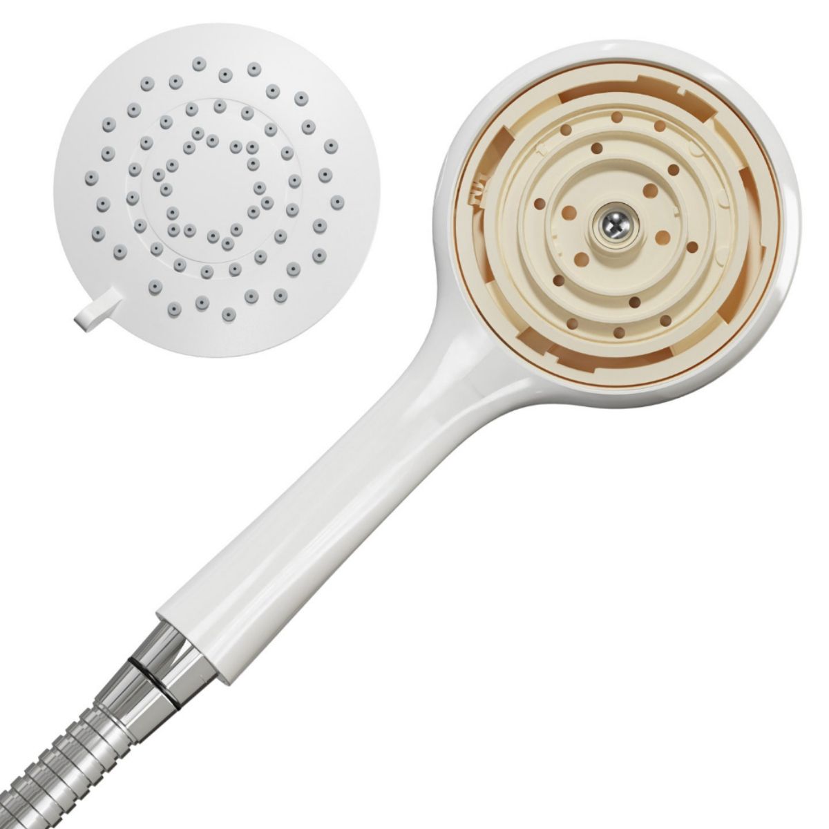 TRITON TSHE8RCWHT 8000 SERIES SHOWERHEAD WHITE