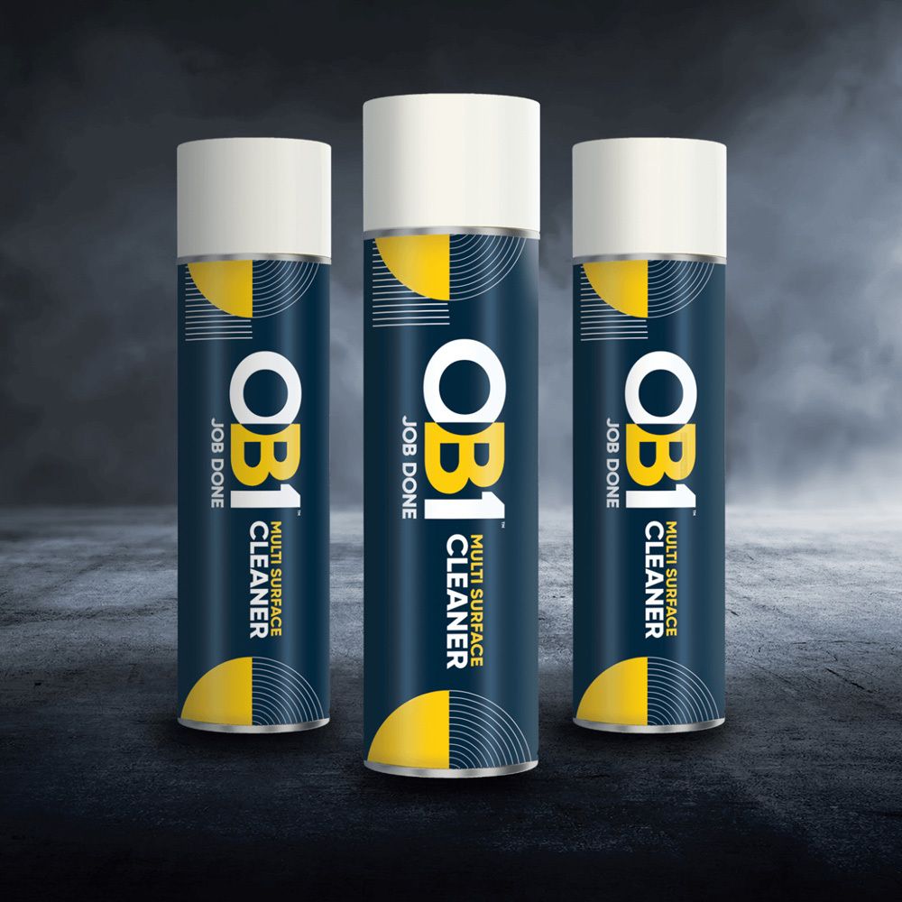 OB1 MULTI SURFACE CLEANER AEROSOL 500ml OB1MPSC500