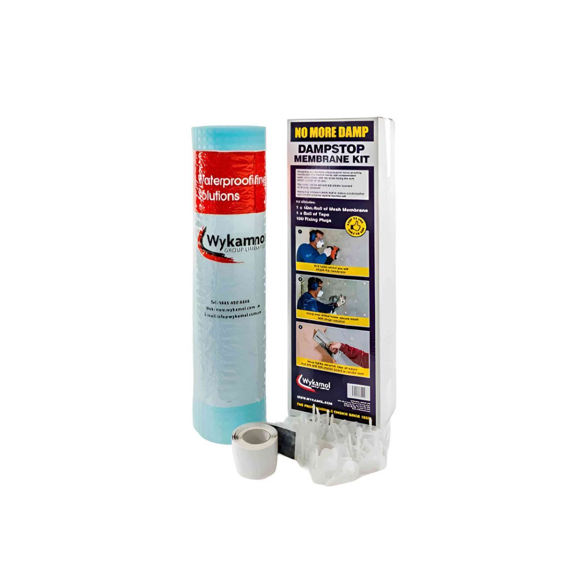 WYKAMOL DAMPSTOP MESH MEMBRANE KIT 1 x 10m KMESHECOKIT