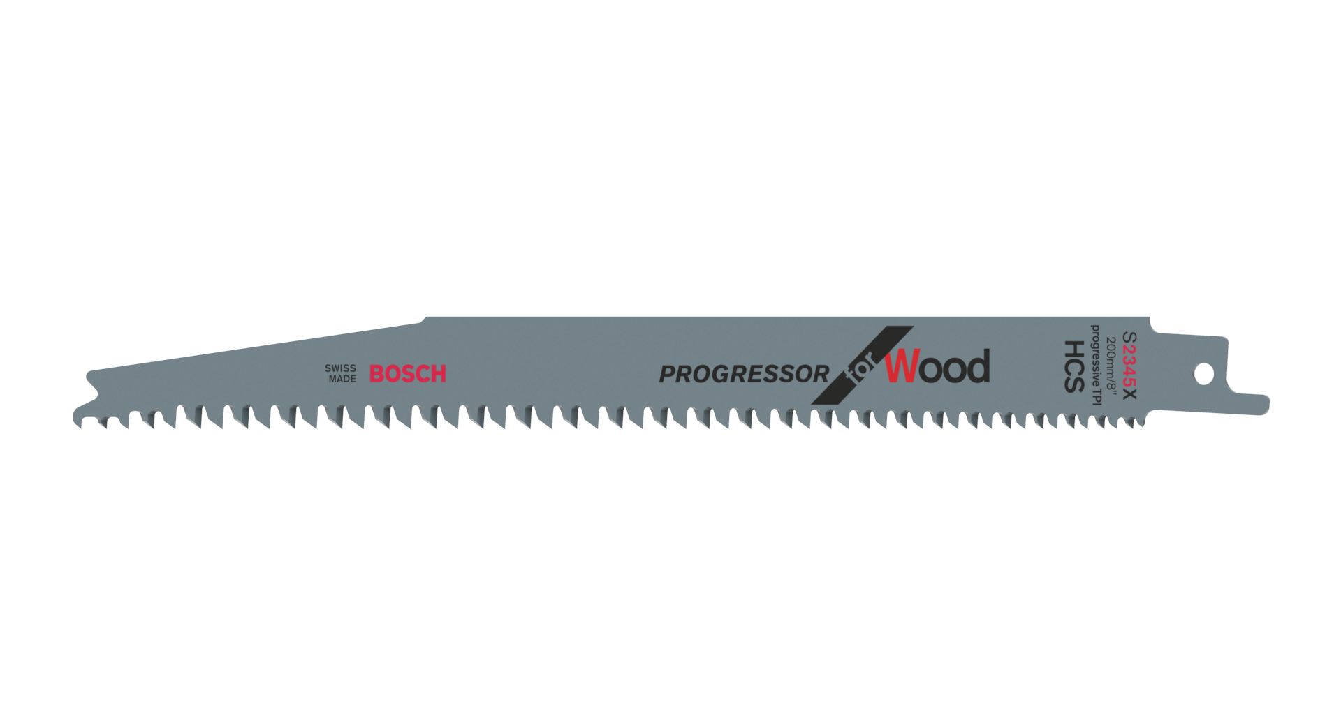 BOSCH 2608654404 PACK OF 5 S2345X PROGRESSOR WOOD SABRESAW BLADES 6-60mm