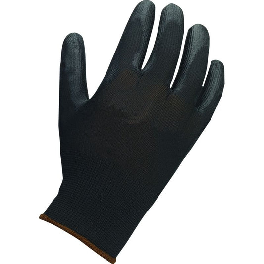 SUREGRAFT DRY HANDLING PU BLACK GLOVES SIZE 10