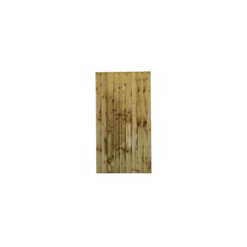 TAFS SALOP SQUARE TOP FEATHEREDGE GATE 1750 x 915mm PT GREEN PSTFGT