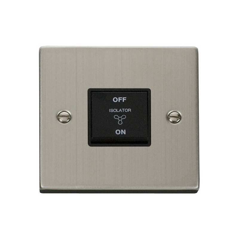 CLICK VPSS020BK 10A 1 GANG 3 POLE FAN ISO