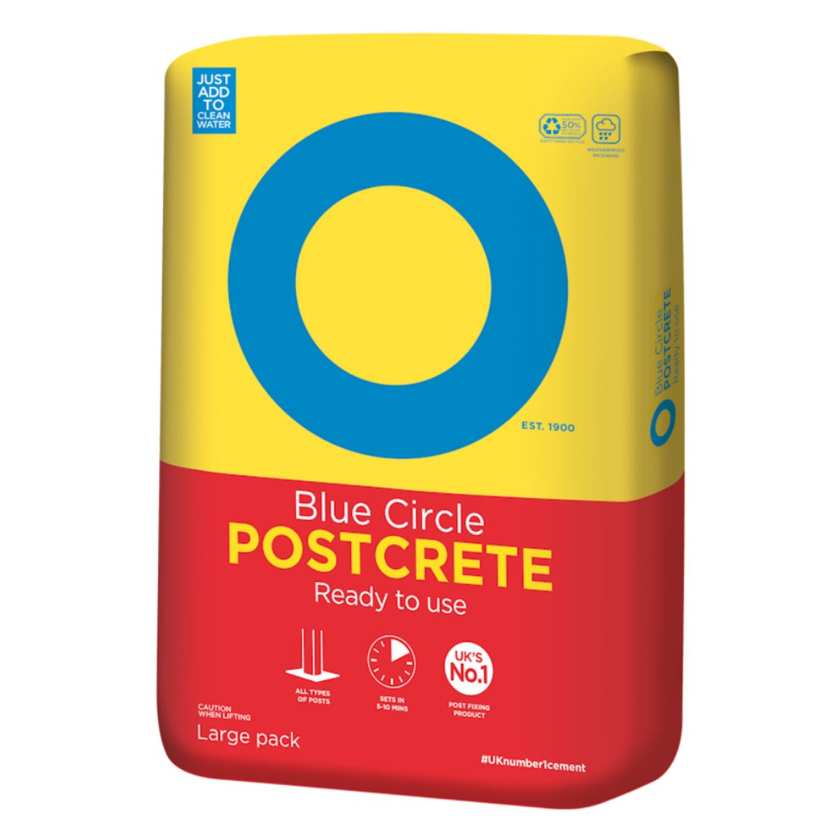 Blue Circle Postcrete 20kg Pzpostcret