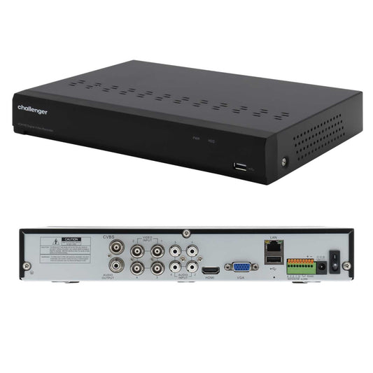 Challenger 4 Channel AHD DVR (No HDD)