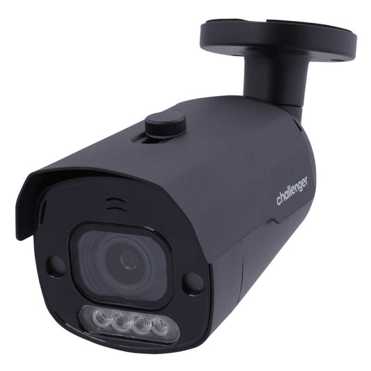 Challenger Full Colour 2.8 - 12mm Varifocal Lens 5MP IP Bullet Camera Black