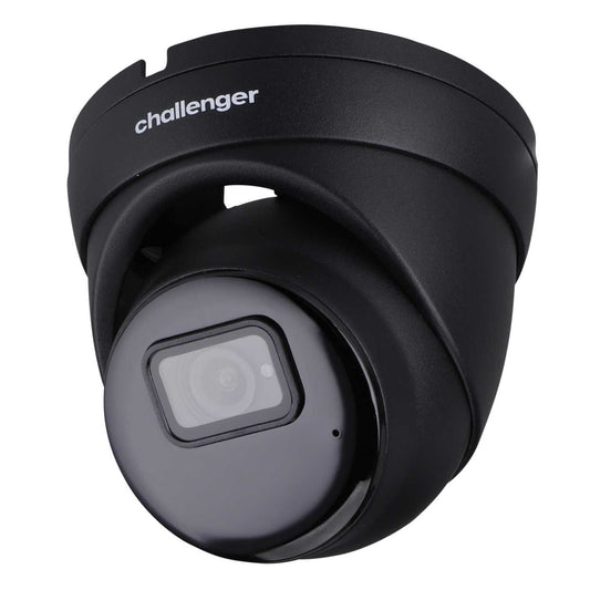 Challenger 2.8mm Fixed Lens 8MP IP Dome Camera Black