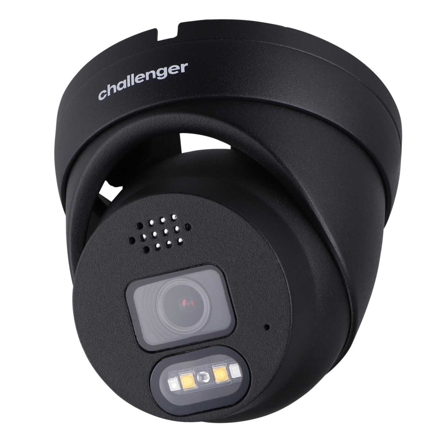Challenger Full Colour 2.8mm Fixed Lens 5MP IP Dome Camera Black