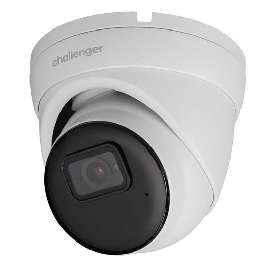 Challenger 2.7 - 13.5mm Varifocal Lens 5MP IP Dome Camera White