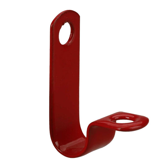Zeroburn 7.0 - 7.3mm Single Cable P Clip Red (Pack of 50)