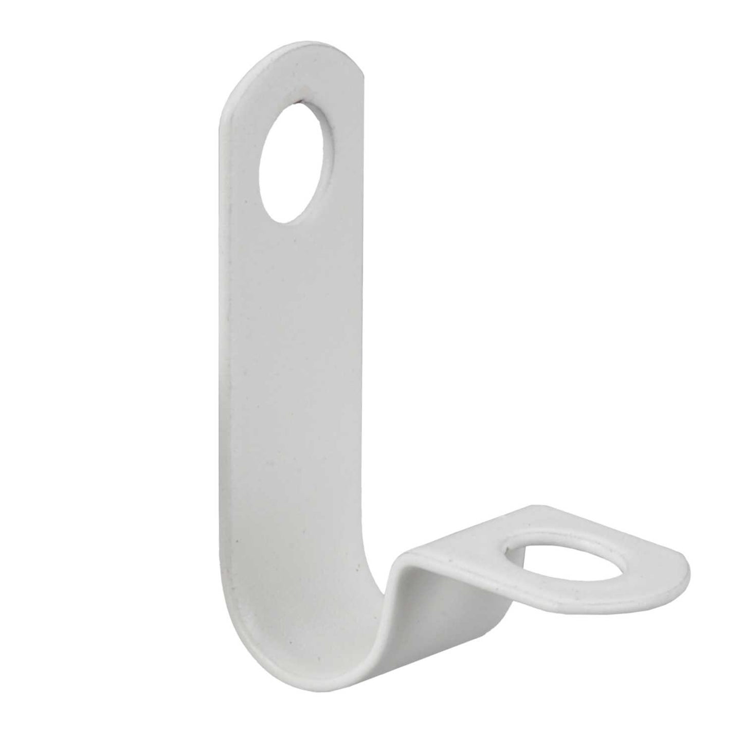 Zeroburn 7.3 - 7.8mm Single Cable P Clip White (Pack of 50)