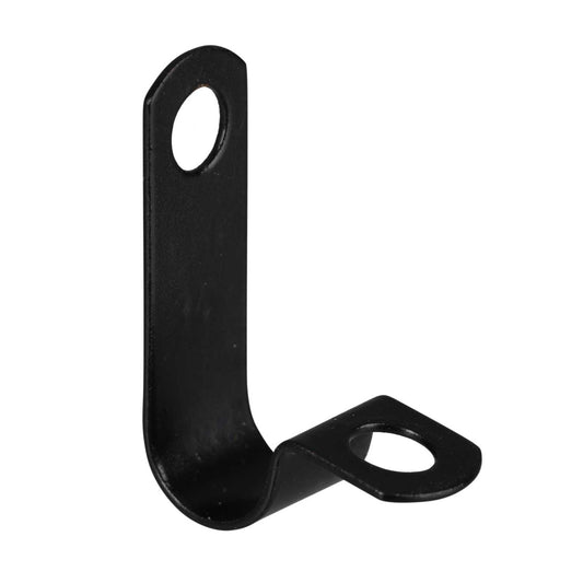 Zeroburn 8.7 - 9.0mm Single Cable P Clip Black (Pack of 50)