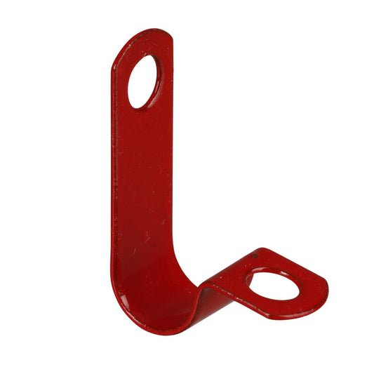 Zeroburn 8.7 - 9.0mm Single Cable P Clip Red (Pack of 50)