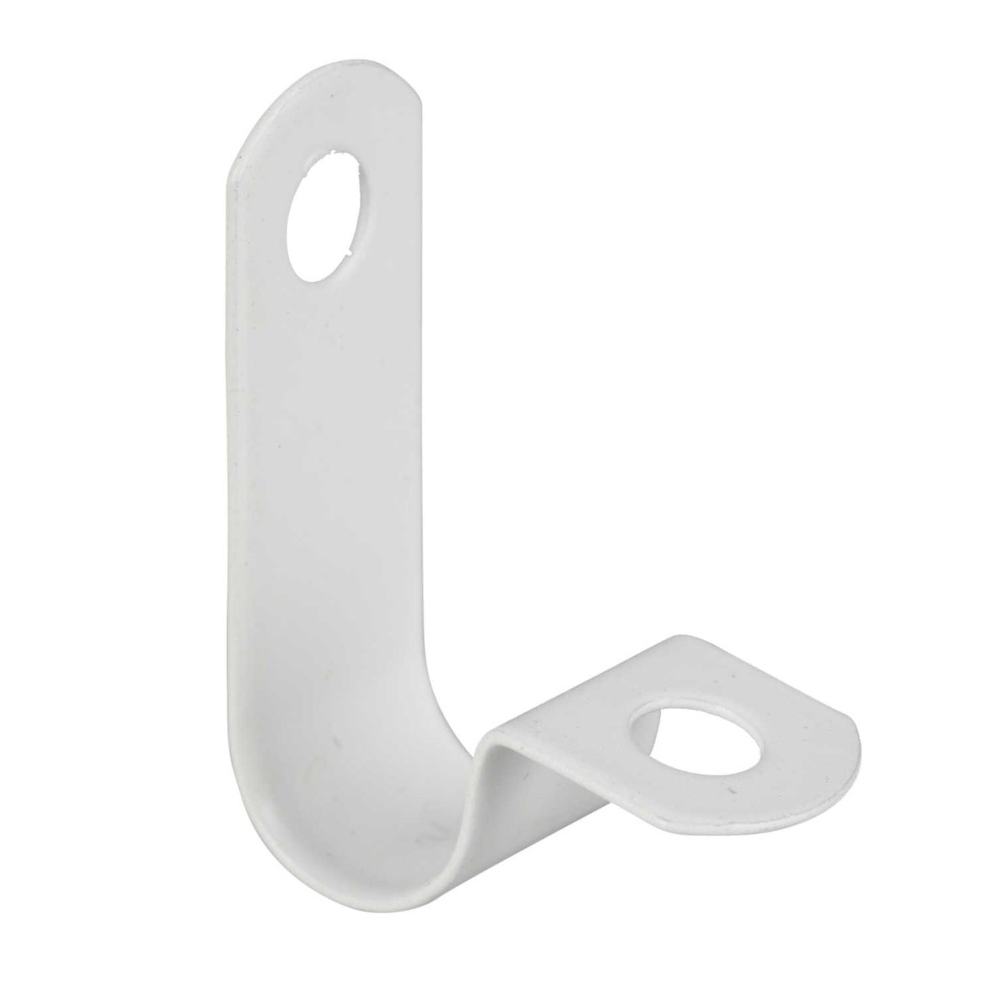 Zeroburn 8.7 - 9.0mm Single Cable P Clip White (Pack of 50)