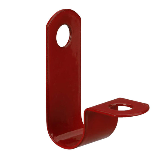 Zeroburn 10.3 - 11.3mm Single Cable P Clip Red (Pack of 50)