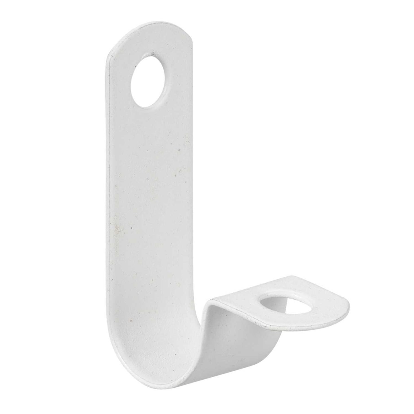 Zeroburn 12.4 - 12.8mm Single Cable P Clip White (Pack of 50)