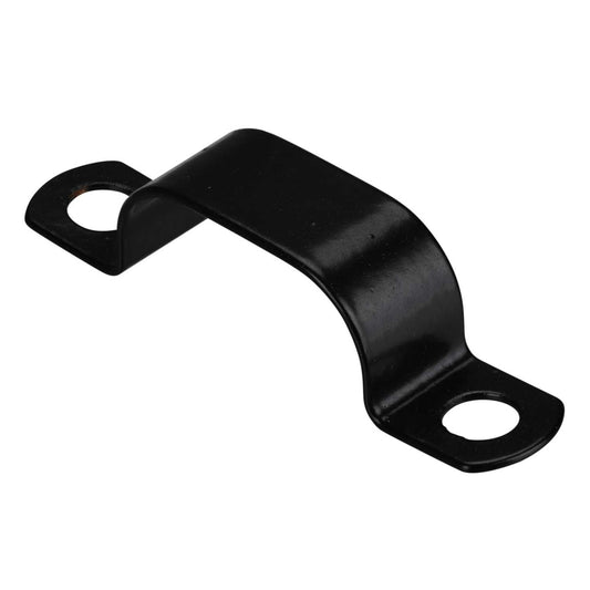 Zeroburn 9.6mm - 10.1mm Double Cable Fixing Saddle Black (Pack of 50)