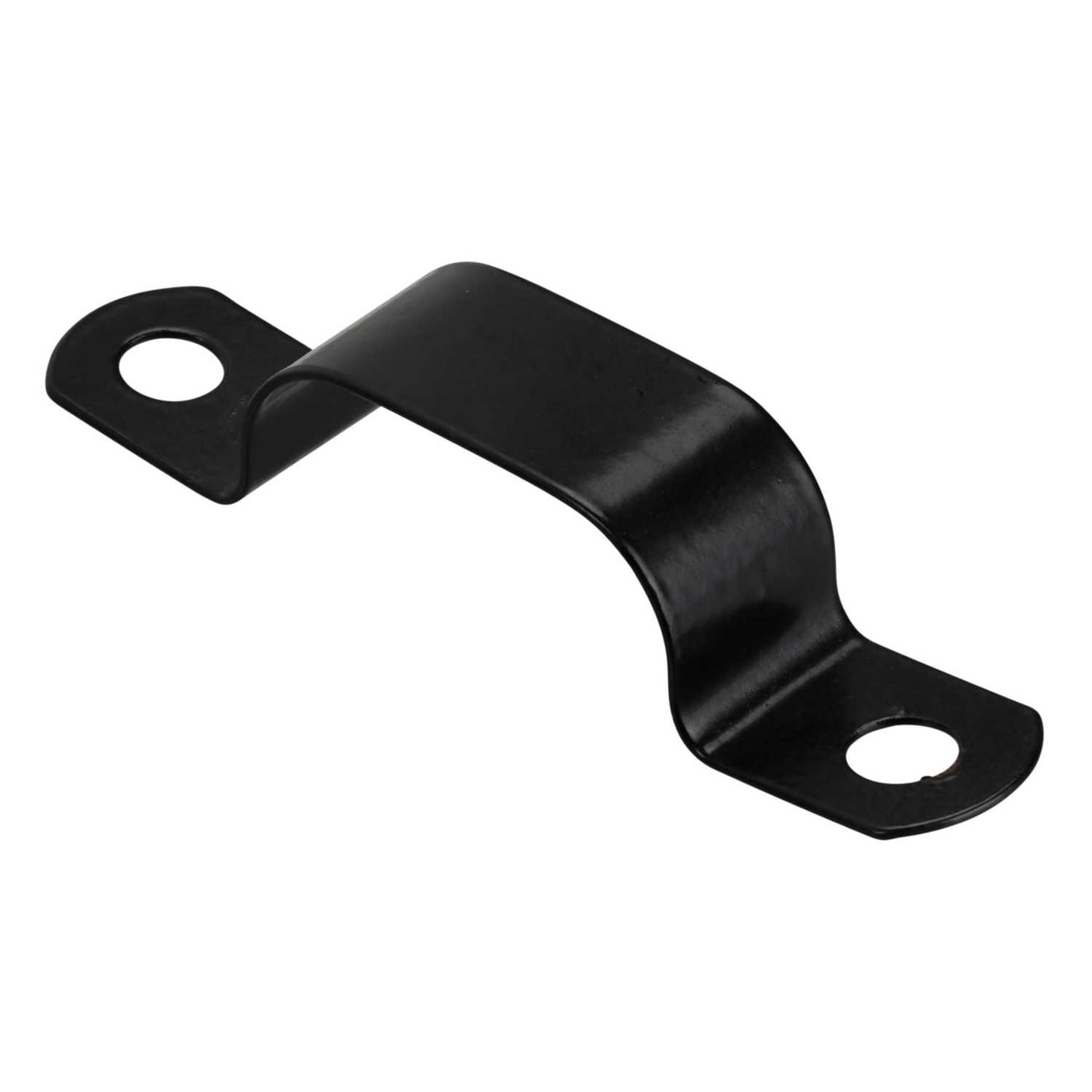 Zeroburn 10.6mm - 11.1mm Double Cable Fixing Saddle Black (Pack of 50)