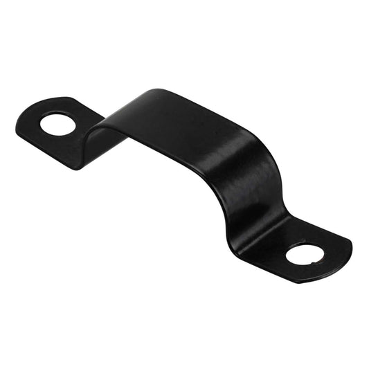Zeroburn 10.6mm - 11.1mm Double Cable Fixing Saddle Black (Pack of 50)