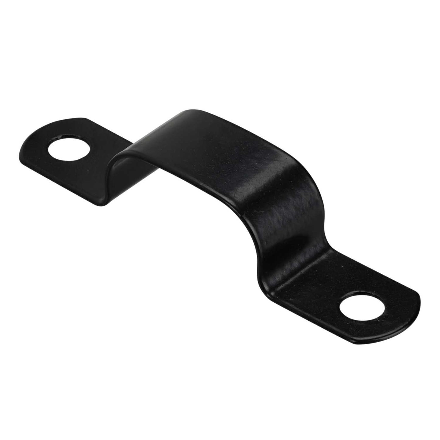 Zeroburn 11.6mm - 12.1mm Double Cable Fixing Saddle Black (Pack of 50)