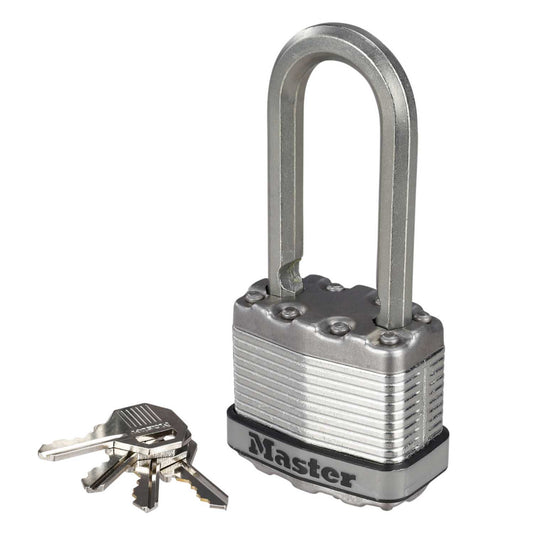 Masterlock 45mm Padlock Weatherproof Laminated Steel