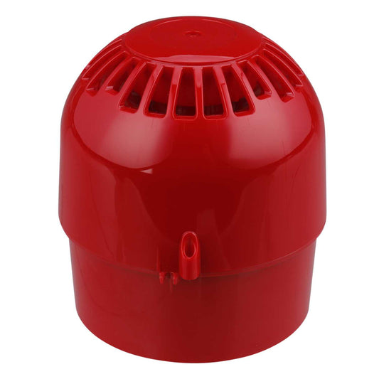 Klaxon Sonos Deep Base DC Sounder Red