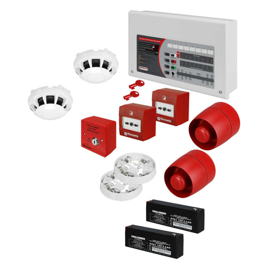 Firesafe 2 Zone Conventional Fire Alarm Kit