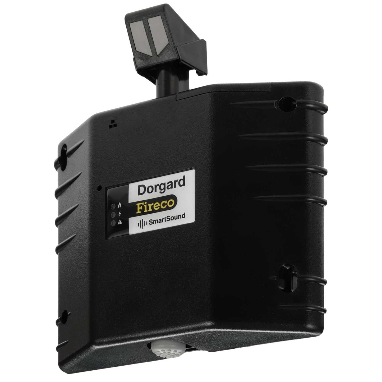 Dorgard SmartSound Fire Door Retainer Black