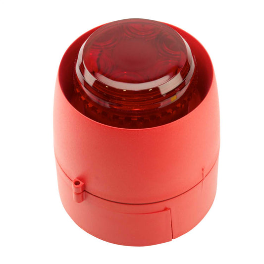 Cranford Controls 24V DC 32 Tone Sounder Beacon Red