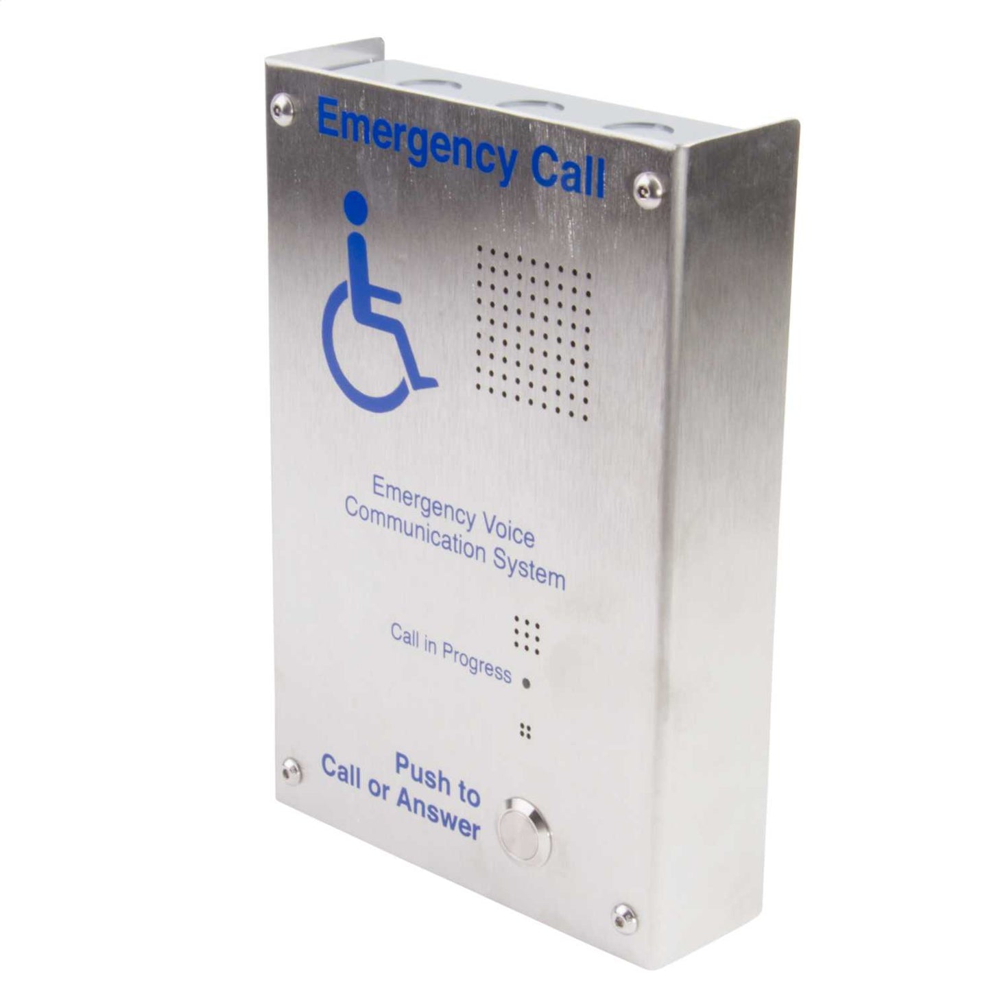 Firesafe Surface Mount Disabled Refuge Outstation Stainless Steel