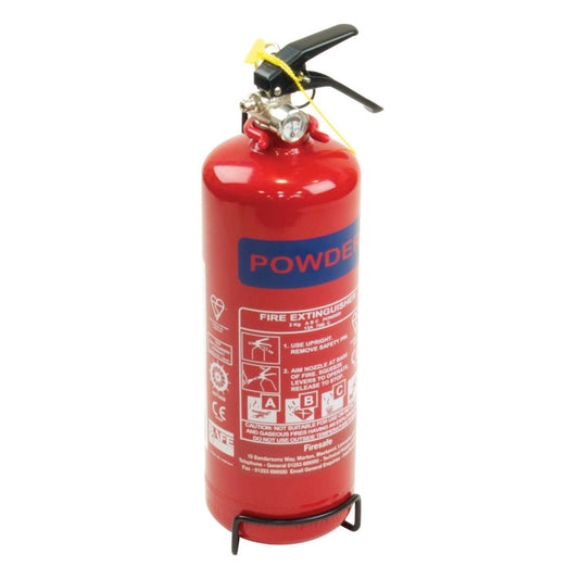 Firesafe 2kg ABC Dry Powder Fire Extinguisher Rating 13A / 70B