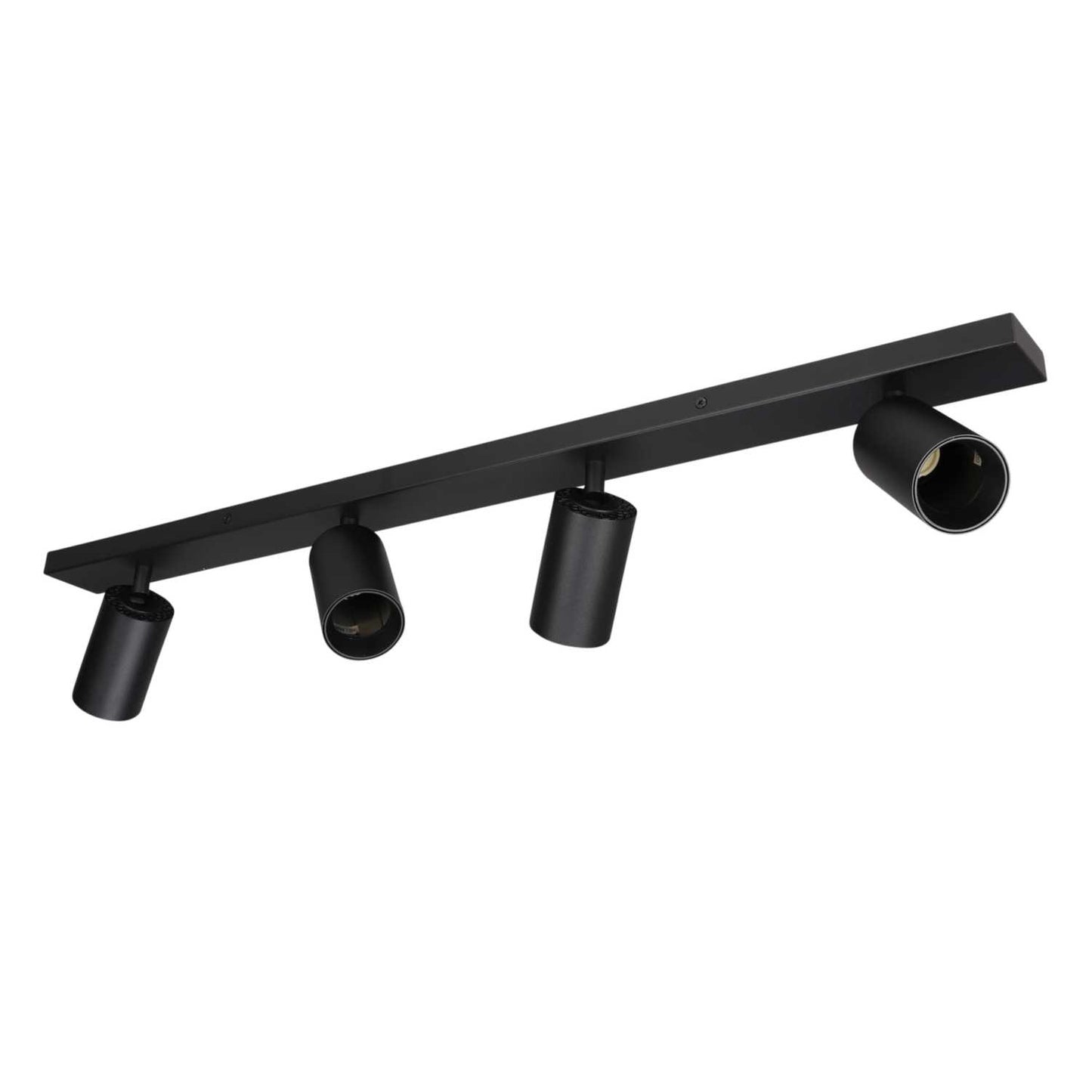 Firstlight Max GU10 4 Light Bar Fitting Black