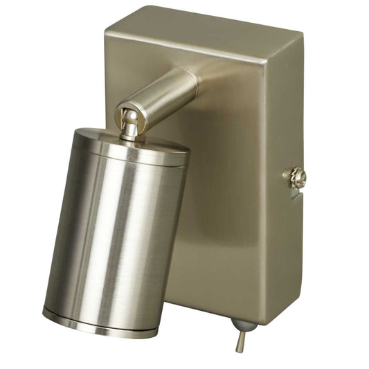Firstlight Orion 4W LED Wall Light Brushed Steel