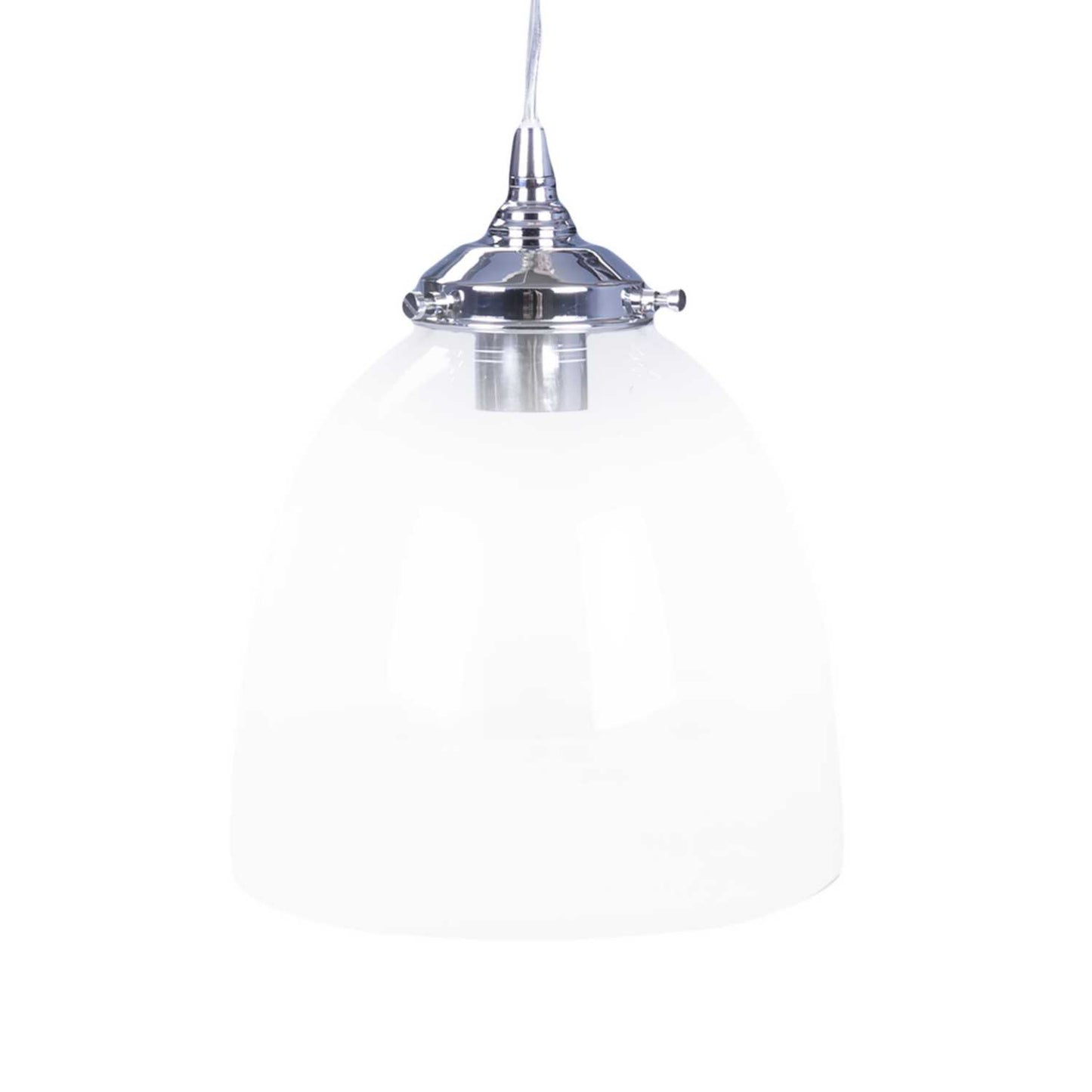 Firstlight Seville Pendant Chrome with Clear Glass