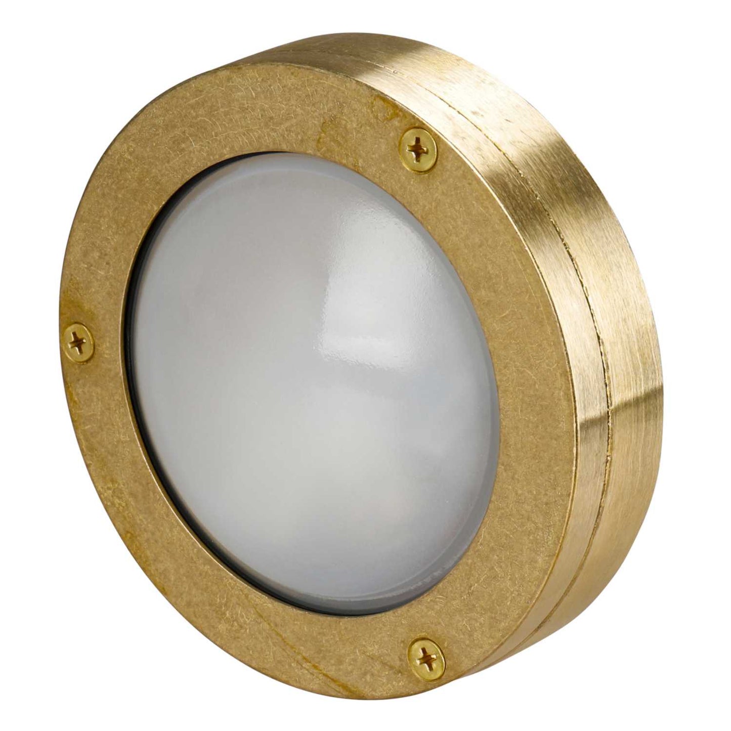 Firstlight Nautic G9 Round Bulkhead Brass