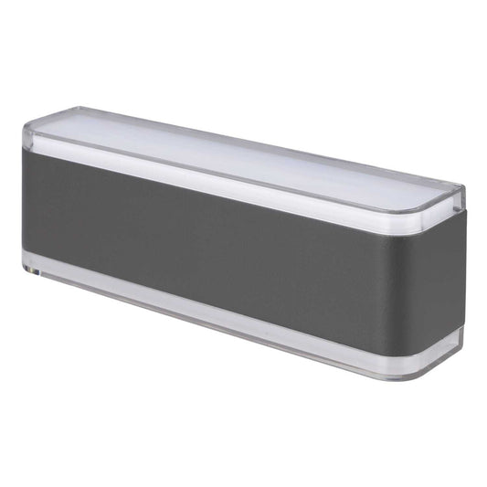 Firstlight Capri 11.5W LED Up / Down Wall Light Graphite 4000K
