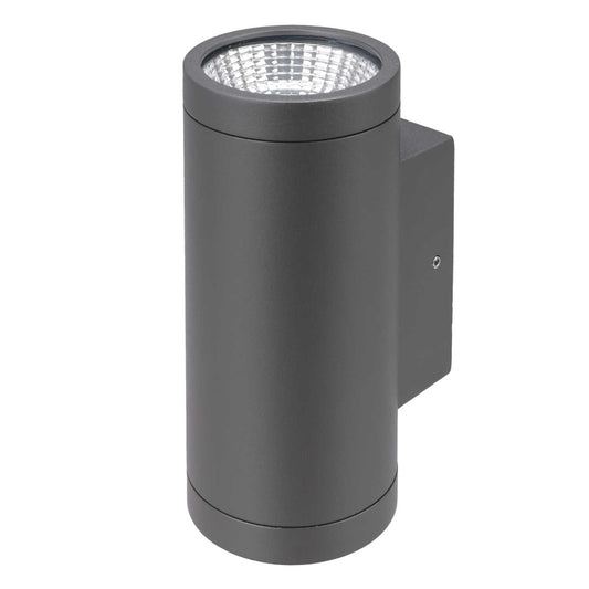 Firstlight Daytona 22W LED Up / Down Wall Light Graphite 4000K