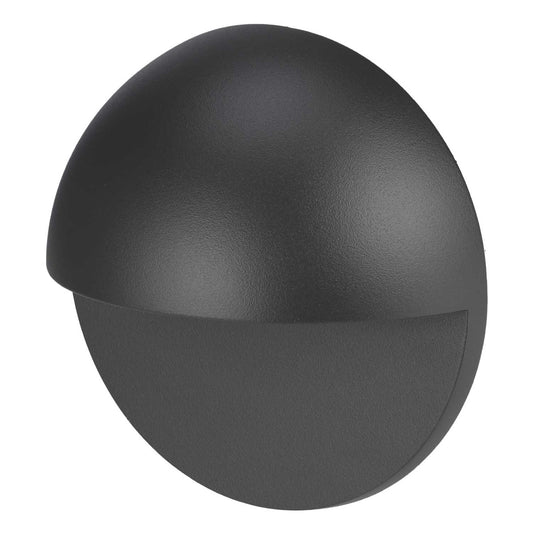 Firstlight Perth 7.5W LED Wall and Step Light Graphite 4000K