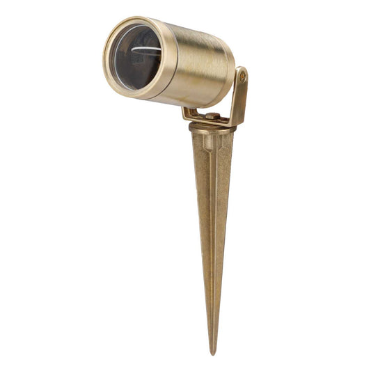 Firstlight Nautic GU10 Ground Spike Light Brass