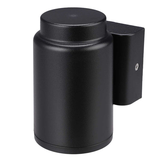 Firstlight Falcon GU10 Single Resin Wall Light Black