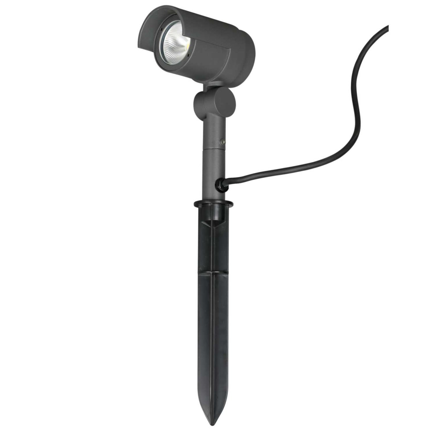 Firstlight Lawn 10W LED Ground Spike Graphite 3000K