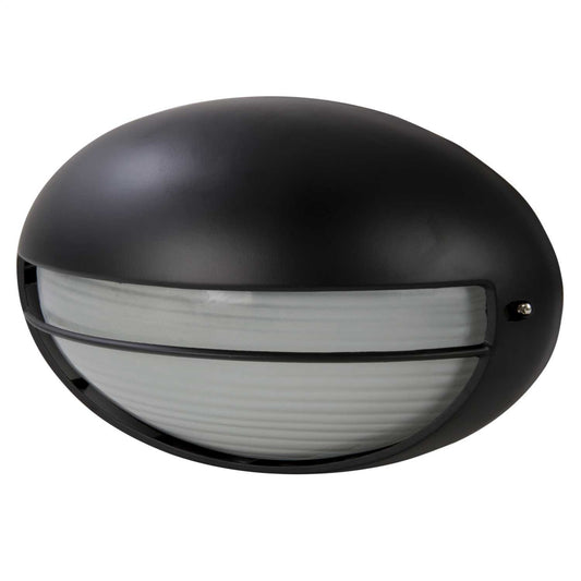 Firstlight Streamline 5203 ES Eyelid Outdoor Wall Light Black