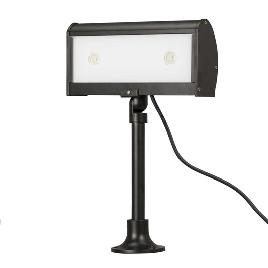 Firstlight 6W LED Outdoor Wall Sign Light Black