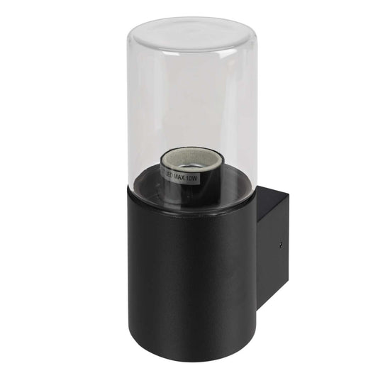 Firstlight Manor ES/E27 Wall Light Black IP44