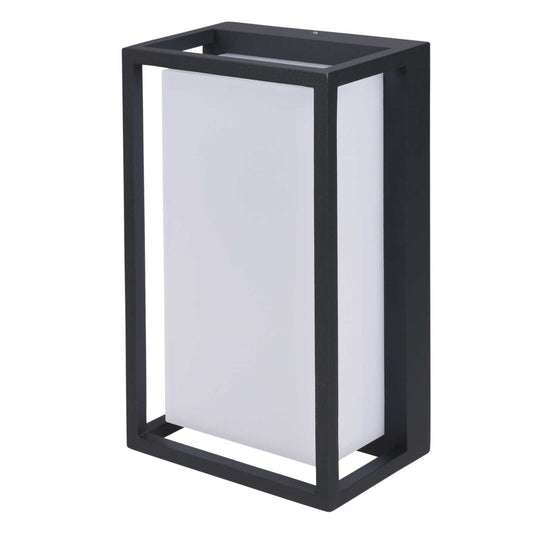 Firstlight Lyon 6W LED Tri-Colour Wall Light Graphite IP65