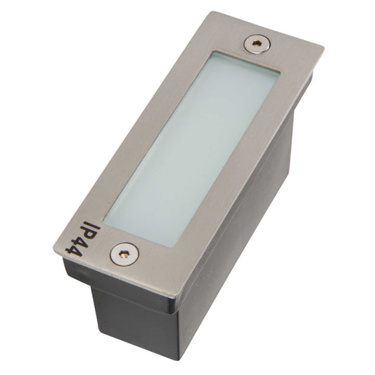 Firstlight 1.5W LED Wall or Step Guide Light Stainless Steel