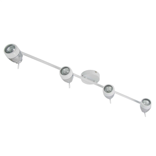 Firstlight Marine 4 Light Bar White and Chrome