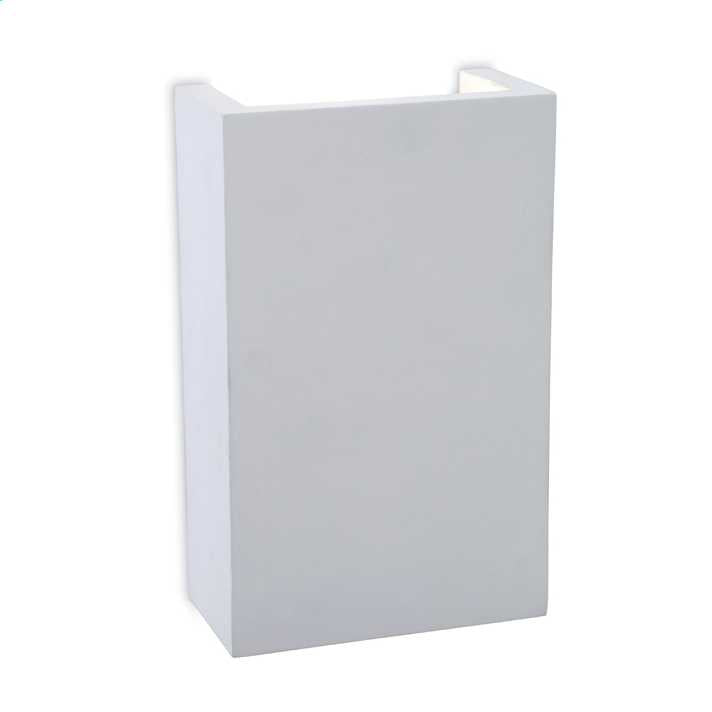Firstlight Gallery 6W LED Square Plaster Light White 3000K